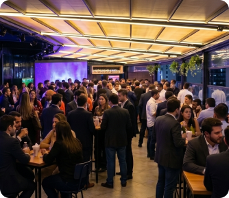Ambiente da Champions Experience